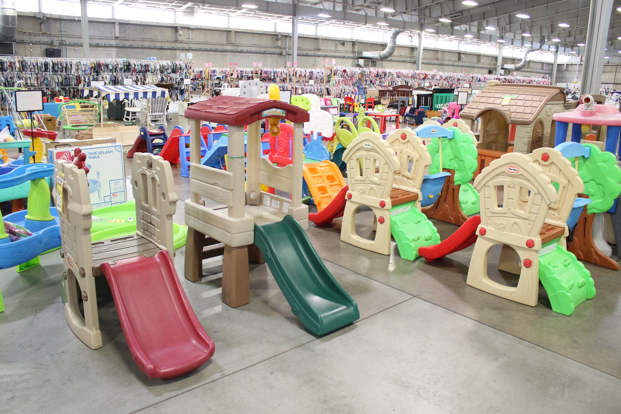outdoor slides