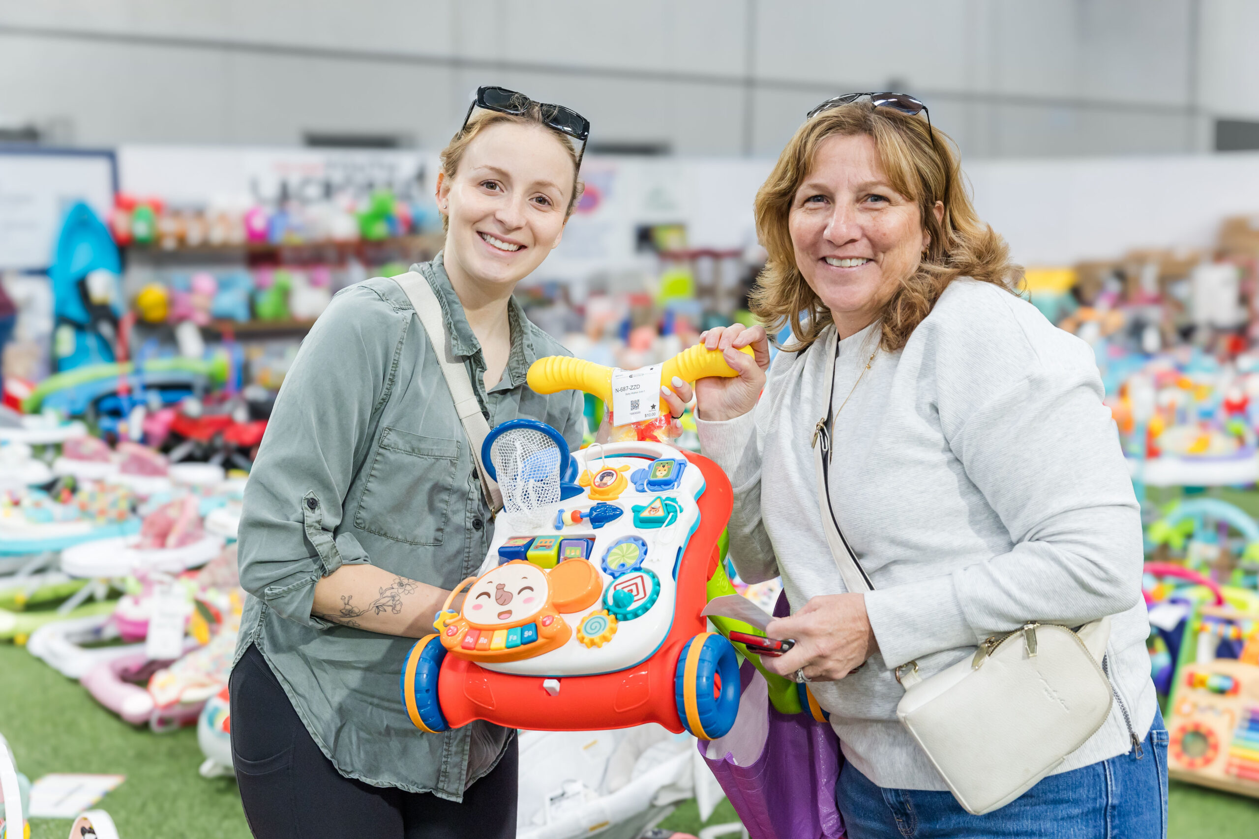 Mom Daughter Shopping