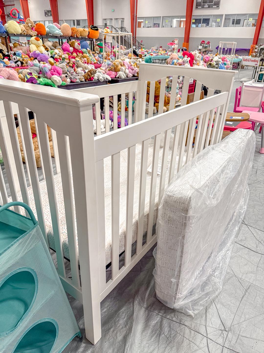 Crib and Mattress